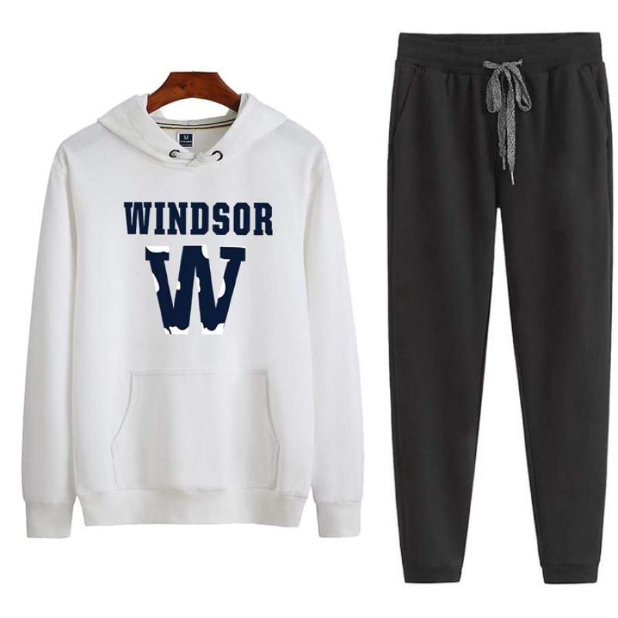 Unisex Windsor Outfit Casual Outfit Sports Outfit Winter Outfit Hoodie and Pants for Adult