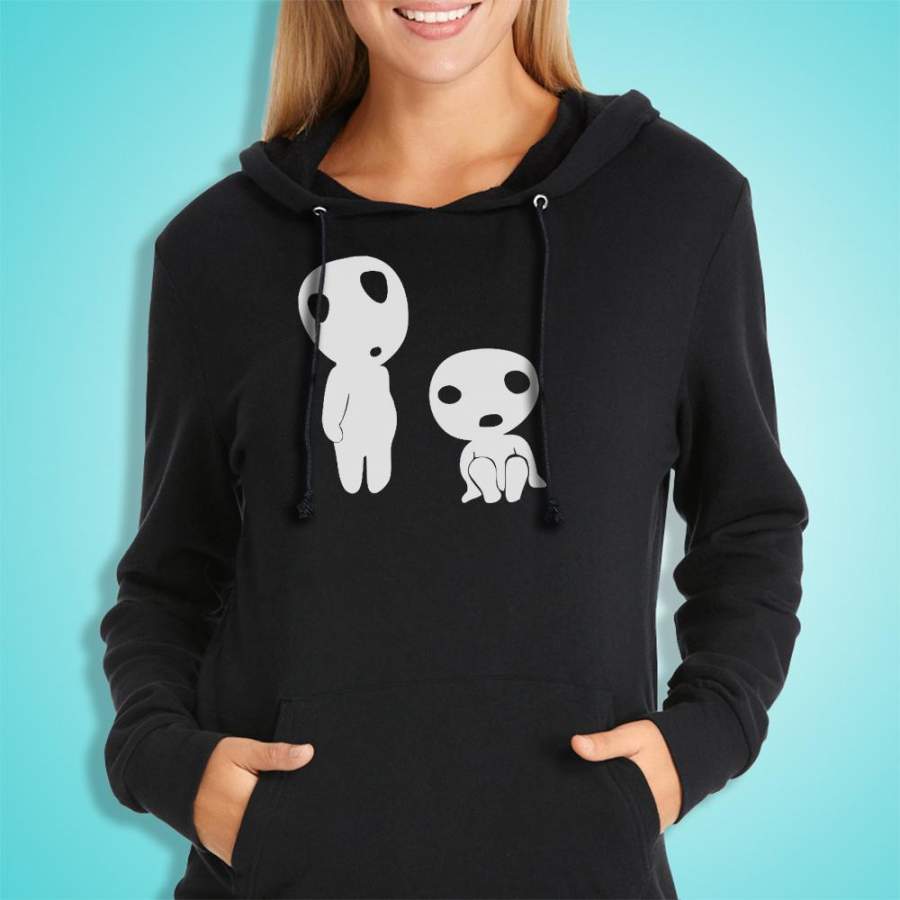 Kodama Couple Japanese Folklore Women’S Hoodie
