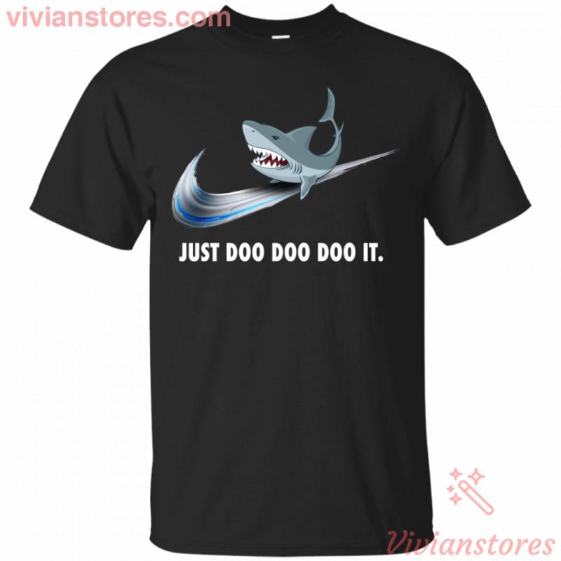 Angry Shark Just Doo Doo It T-Shirt