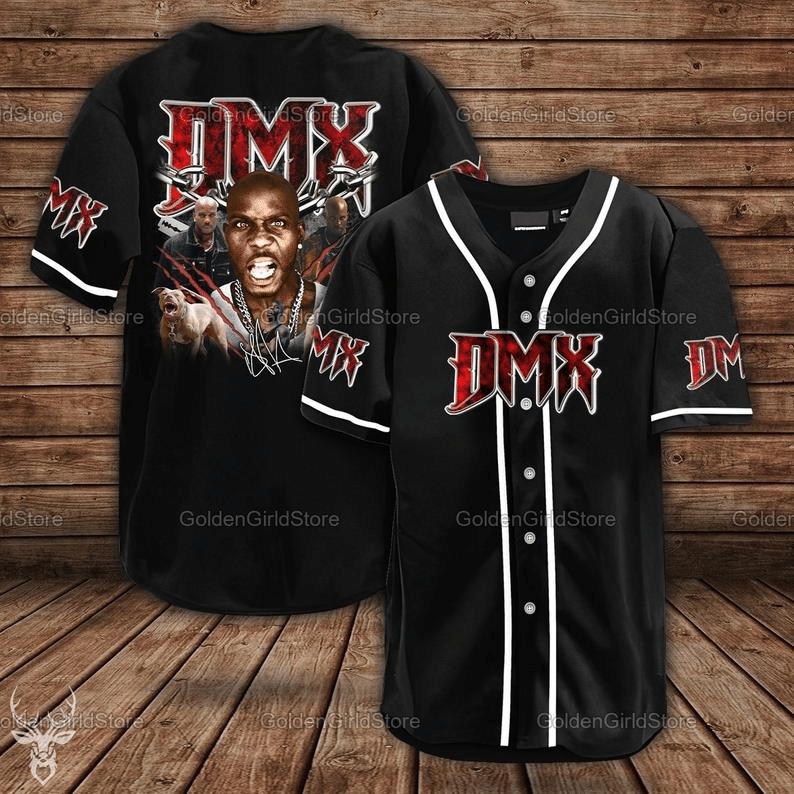 Dmx Baseball Tee Jersey Shirt Unisex Men Women