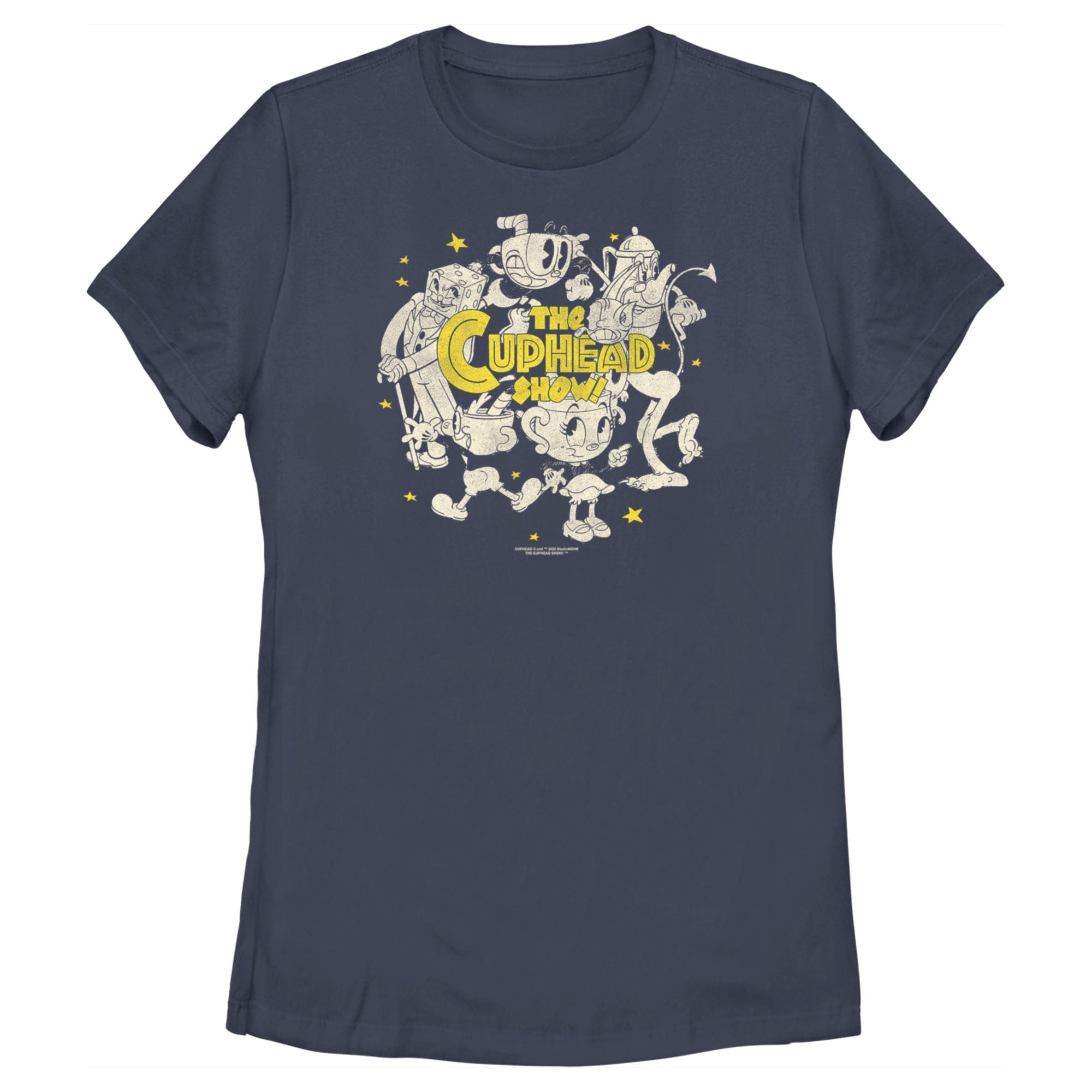 Women’S The Cuphead Show! Logo Group T-Shirt