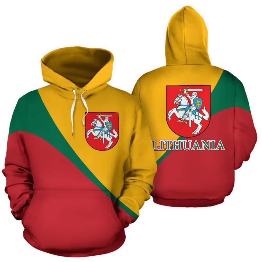 All Over Hoodie Lithuania – Split Style