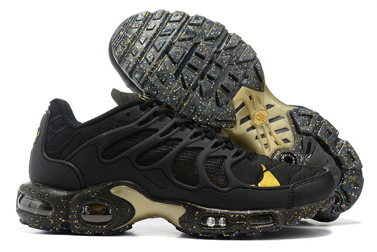 Nike Air Max Terrascape Plus BlackGold Shoes Sneakers, Men SNK457625856