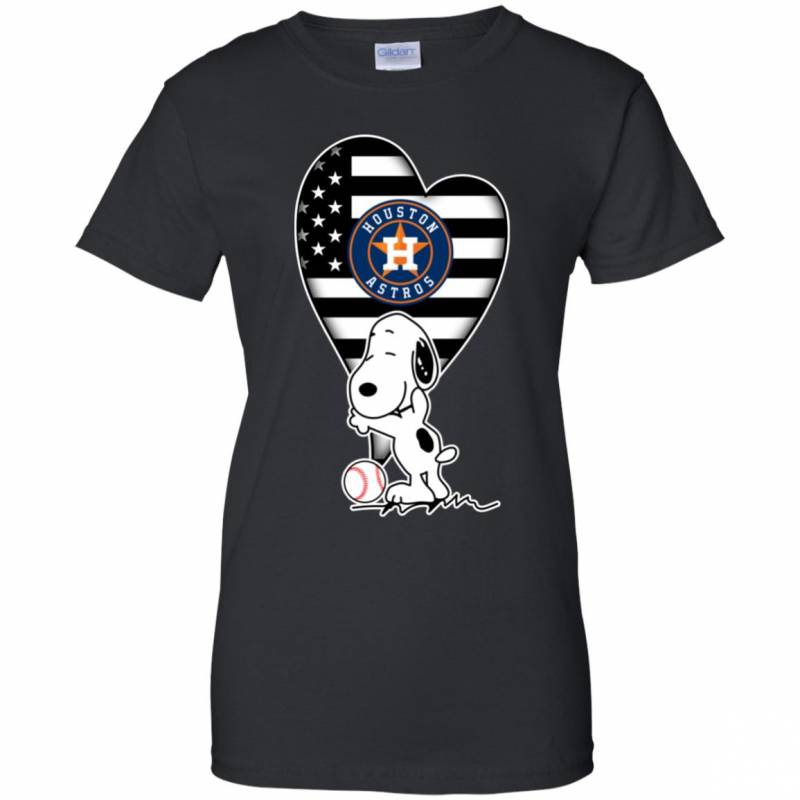 Houston Astros Snoopy In My Heart Shirts