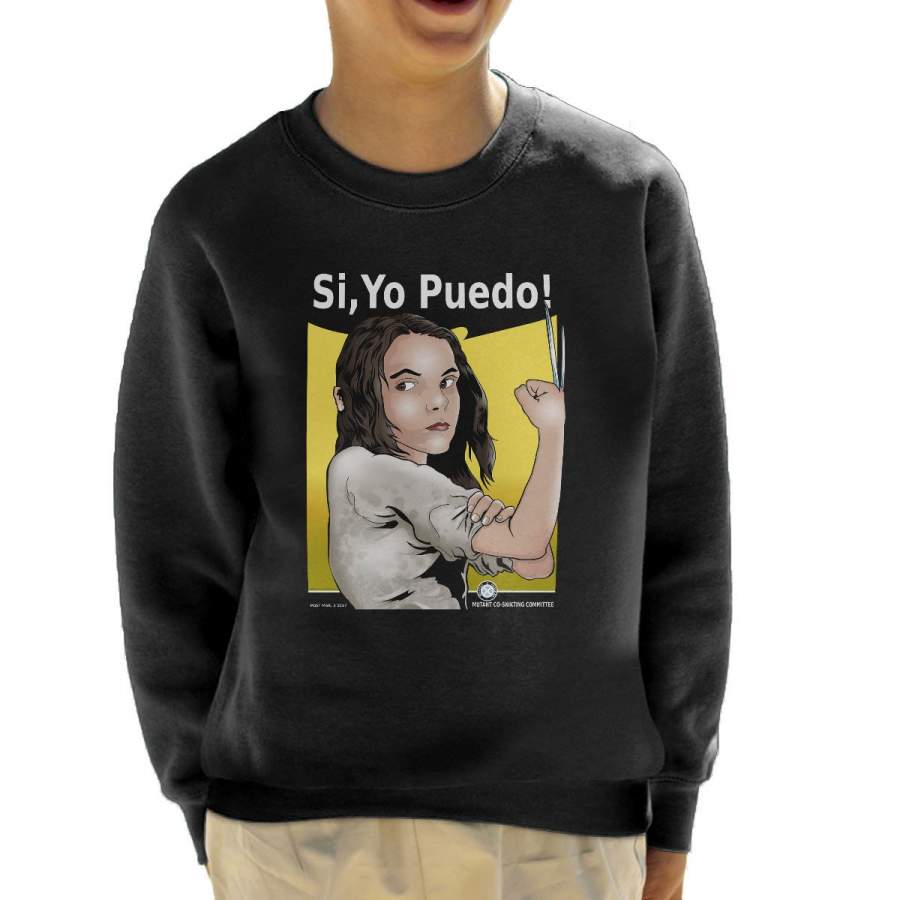 Mutie Riveter Laura Logan X Men Spanish Kid’s Sweatshirt
