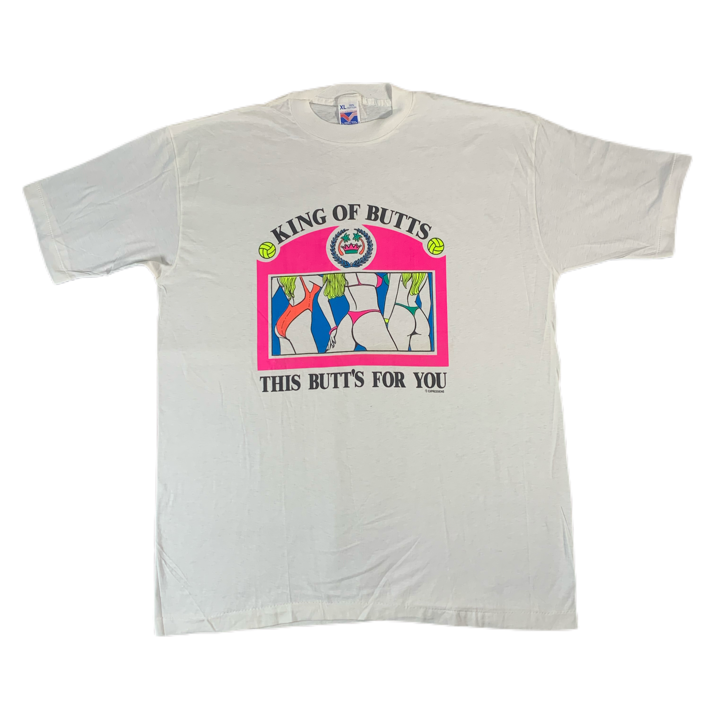 Vintage Volleyball “King Of Butts” T-Shirt