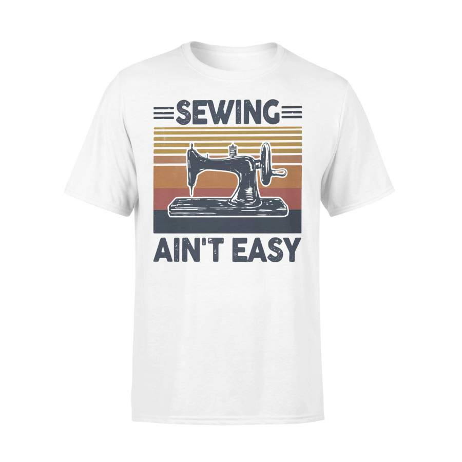 Sewing Ain’t Easy Vintage Retro T-shirt