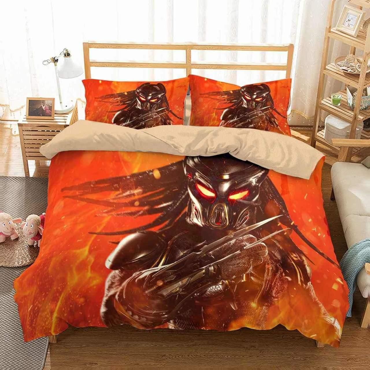 3D Customize The Predator Bedding Set Duvet Cover SetBedroom Set Bedlinen