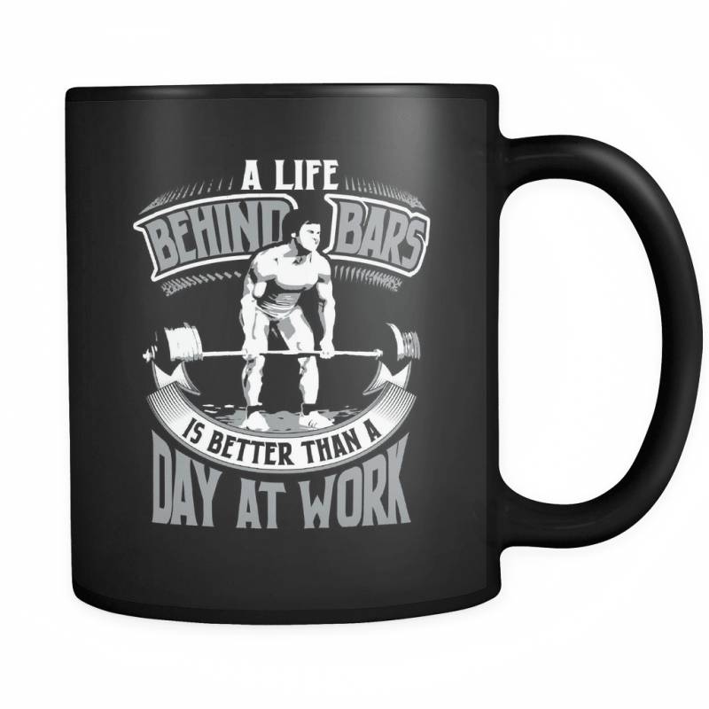 A Life Behind Bars - Luxury Fitness Mug