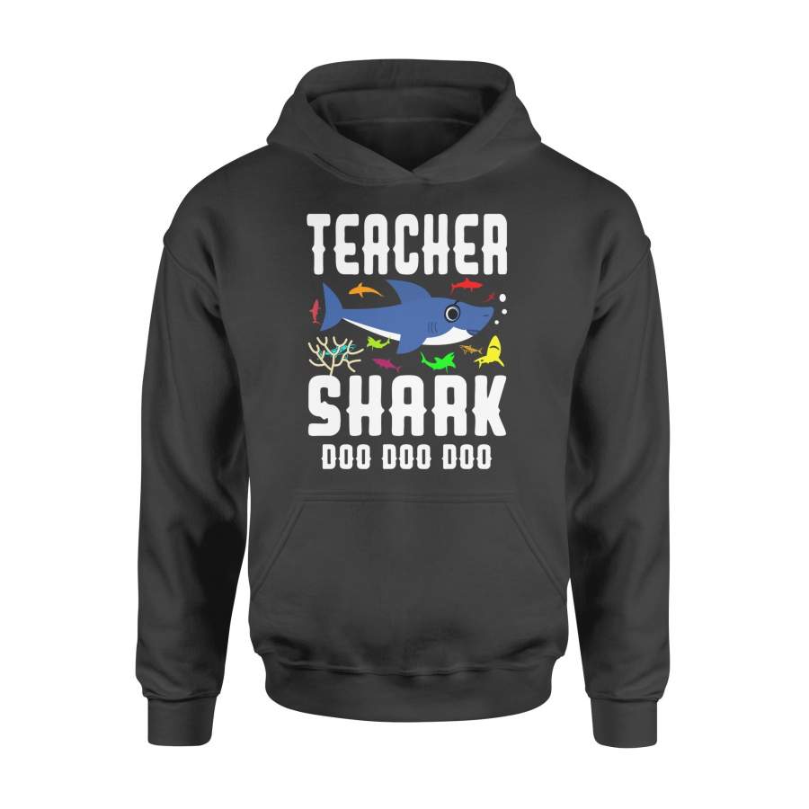 Teacher Shark Doo Doo Cute Design – High Quality Cotton Hoodie