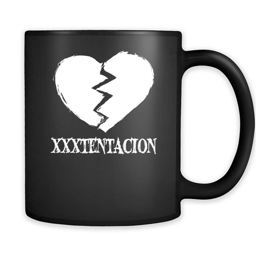 Xxxtentacion Revenge Heart Kill Bad Vibes Forever – Full-Wrap Coffee Black Mug