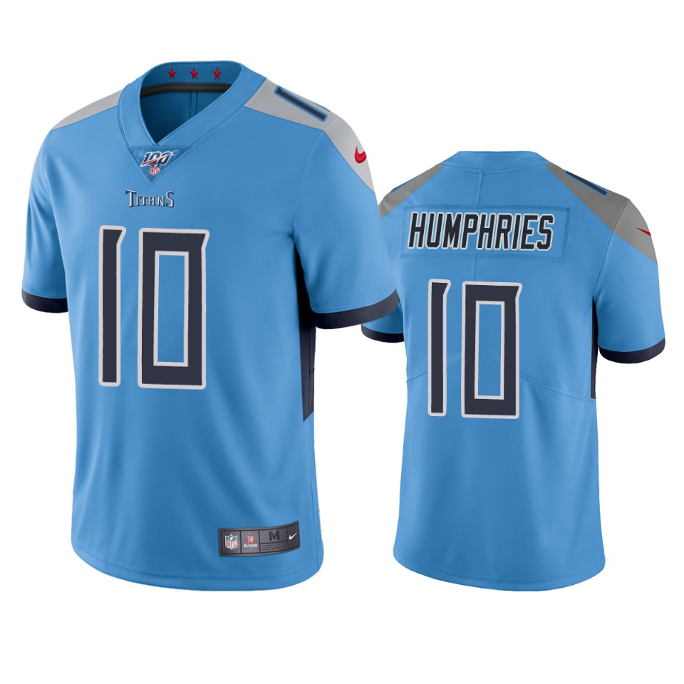 Tennessee Titans Adam Humphries Light Blue 100th Season Vapor Limited Jersey