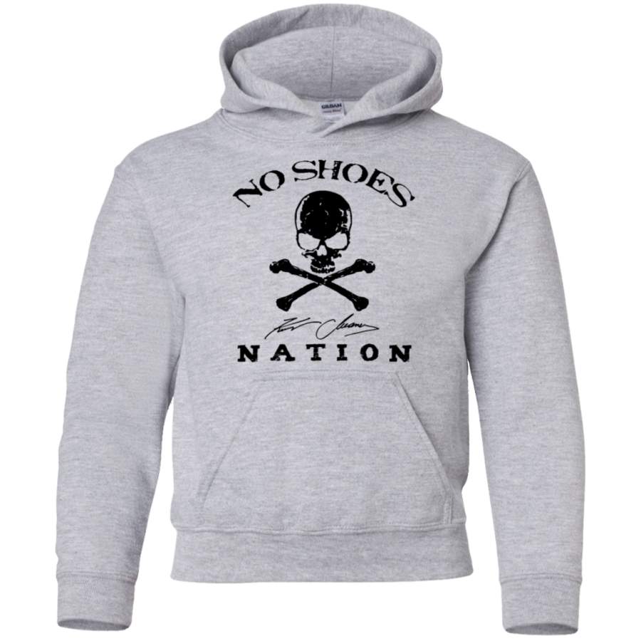 AGR Kenny Chesney No Shoes Nation Logo Youth Pullover Hoodie