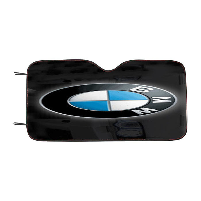 Unique Design Bmw Emblem Pattern Auto Sun Shade