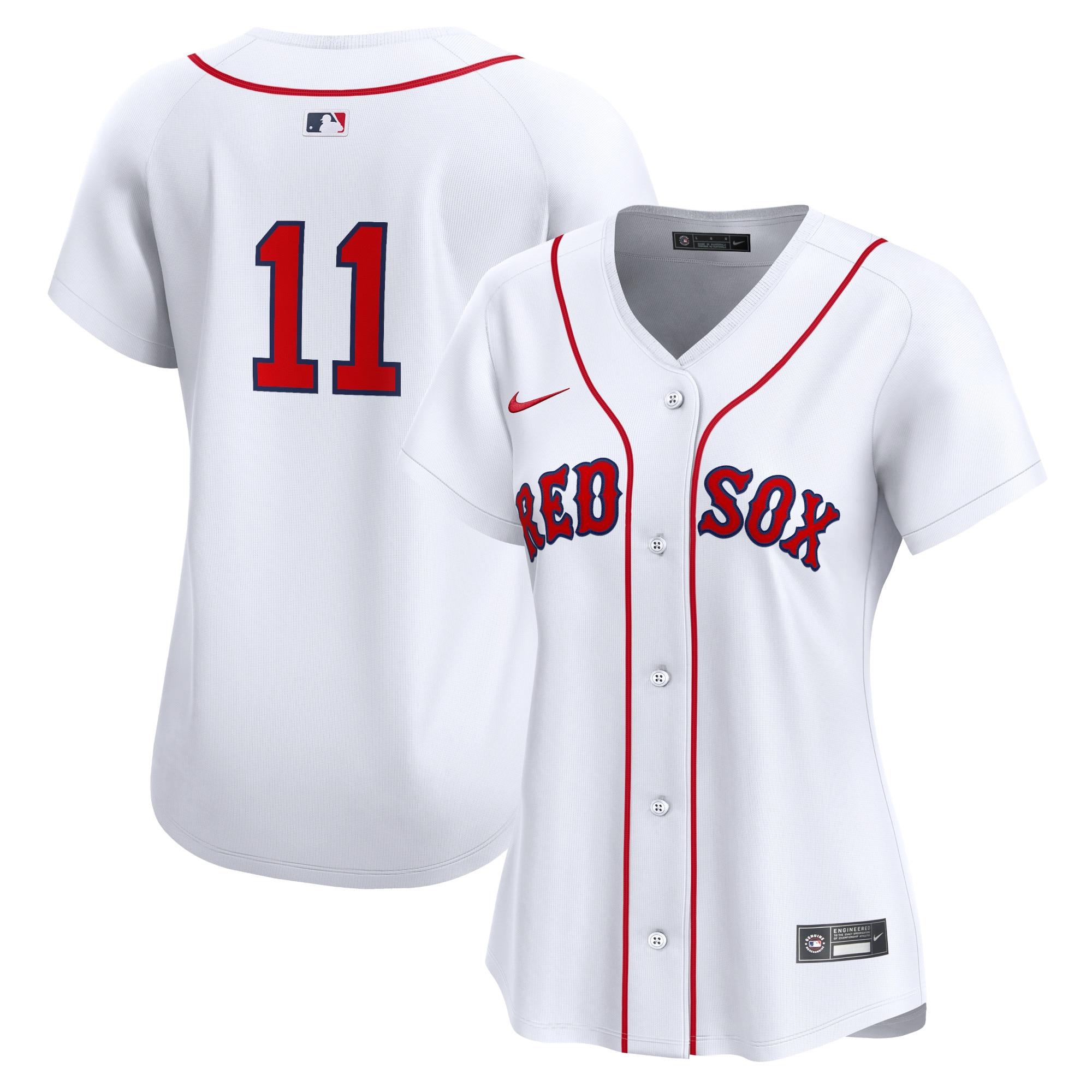 Rafael Devers Boston Red Sox Women's Home Limited Player Jersey – White