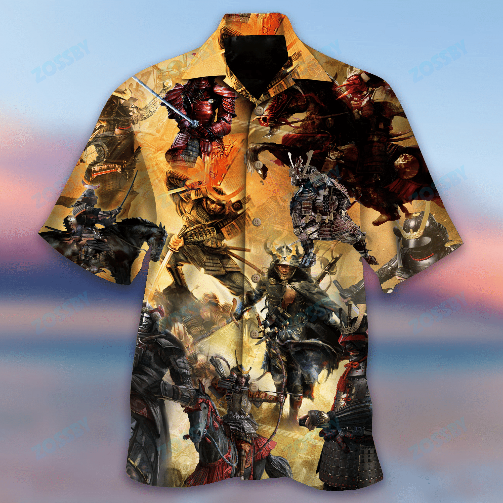 A Samurai Knows His Duty And Guard His Honor Unisex Hawaiian Shirt – Re