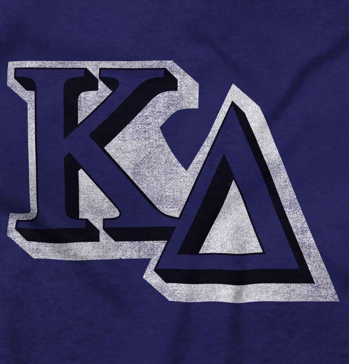 Kappa Delta Letters Long Sleeve T Shirt