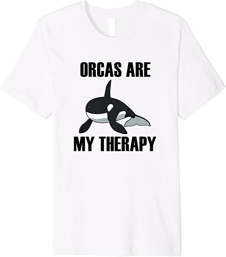 Sea Animal Cute Orca Funny Saying Ocean Premium T-Shirt