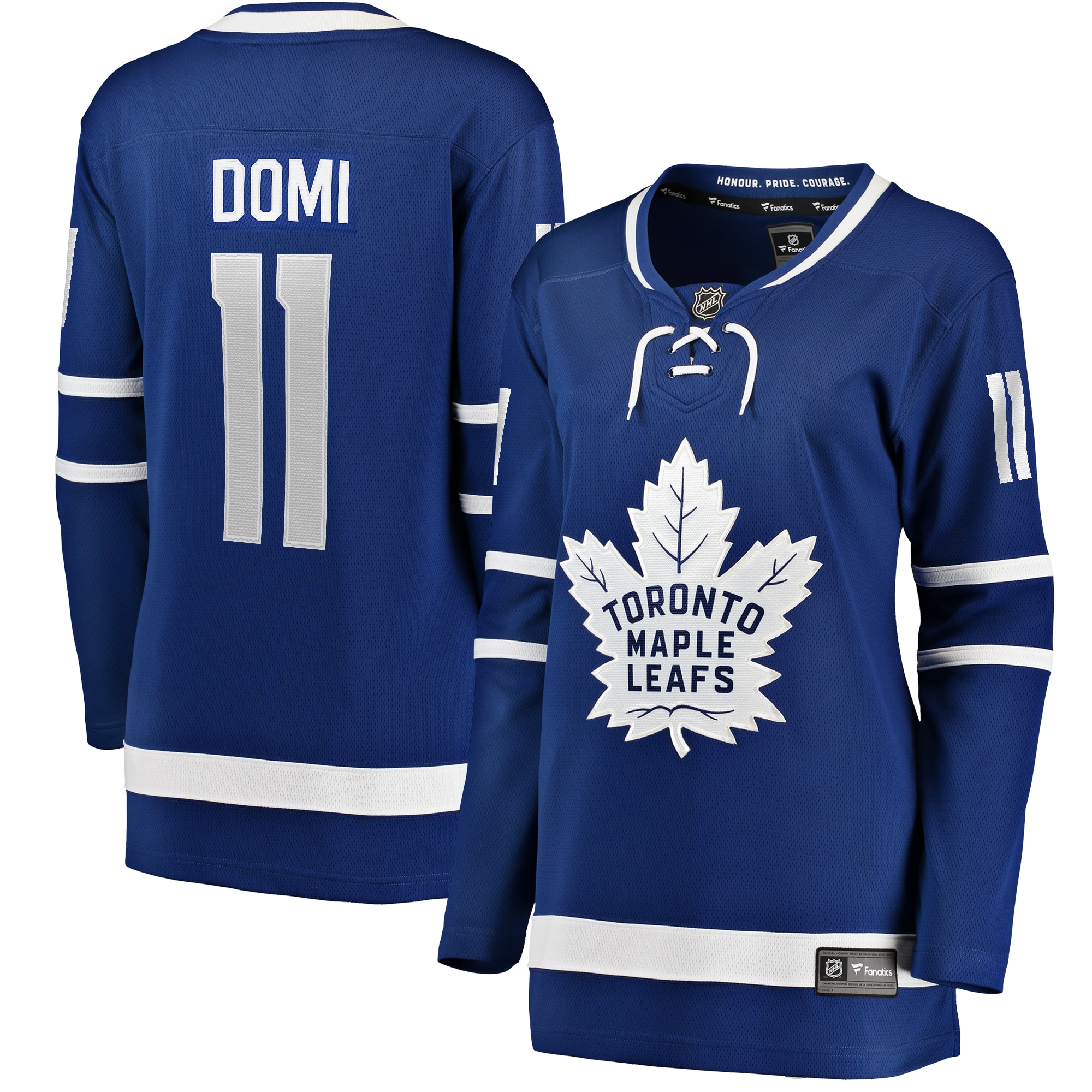 Max Domi Toronto Maple Leafs Branded Women's Home Breakaway Player Jersey – Blue