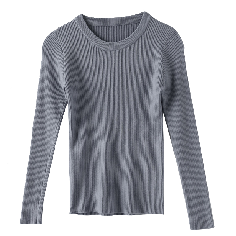 Stretchy Sweaters Slim Tight Buttons Full Sleeve Sweater Women’s Long Sleeve Sweaters Pullover Knitting Autumn Winter Knitwear alx