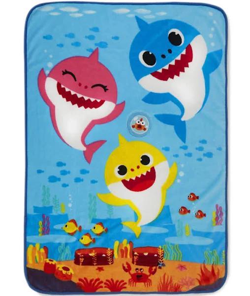 Baby Shark Musical Toddler Blanket