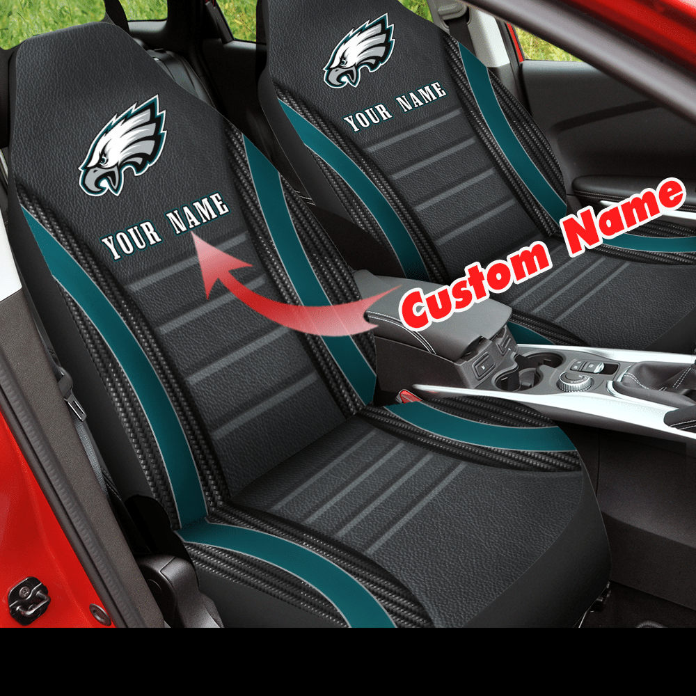 Eagles Custom Car Seat Covers (Set Of 2)