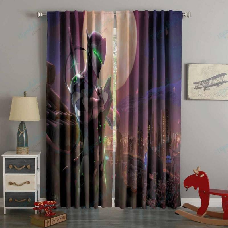 3D Printed Genji Overwatch Style Custom Living Room Curtains