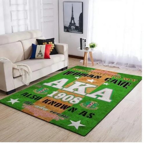 Alpha Kappa Alpha 1908 Welcome To Aka Room Rug