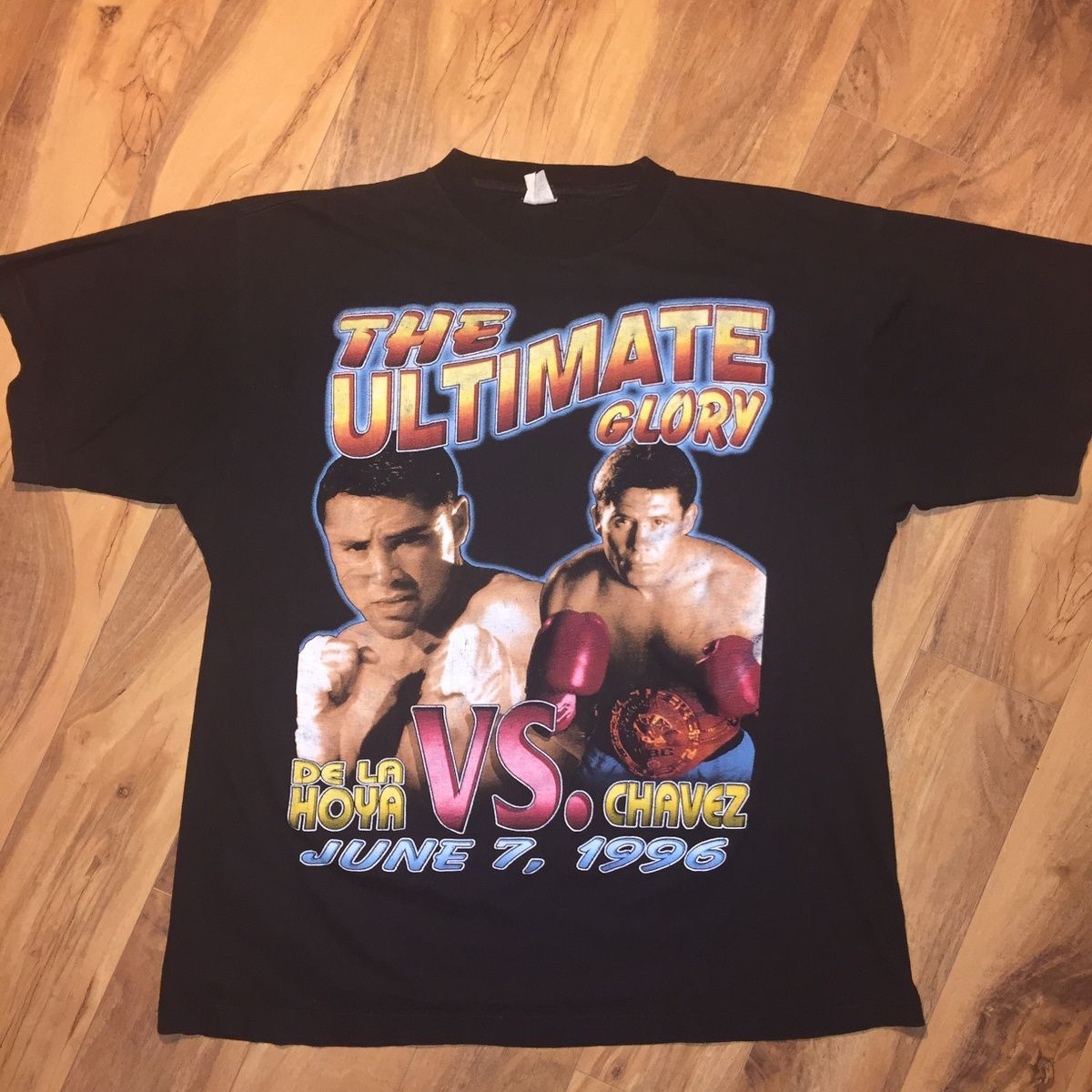 Buy Vintage Oscar De La Hoya Rap Description For A Oscar De La Hoya V shirt