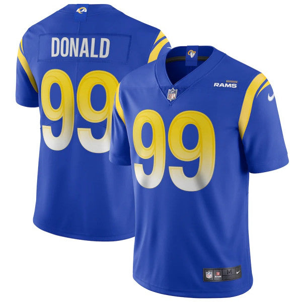 Men’S Los Angeles Rams Aaron Donald Nike Bone Vapor Limited Jersey