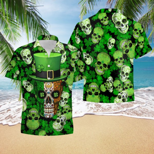 Skull St Day Hawaii Shirt Hawaii Ha63569