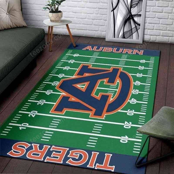 Auburn Tigers Home Field Area  Sku 53 Rug