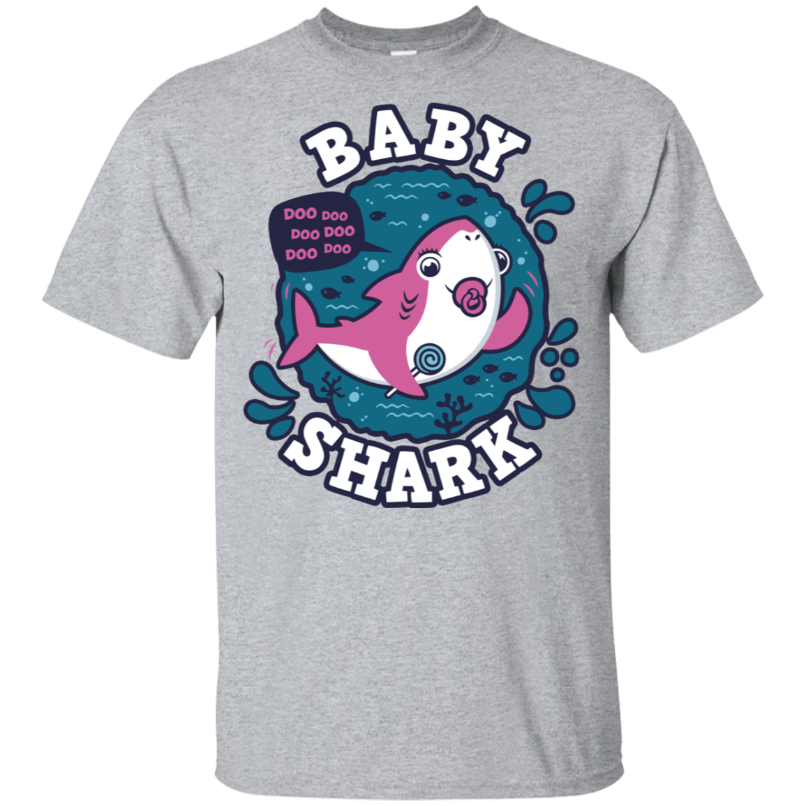 Shark Family Trazo – Baby Girl Chupete Youth T-Shirt