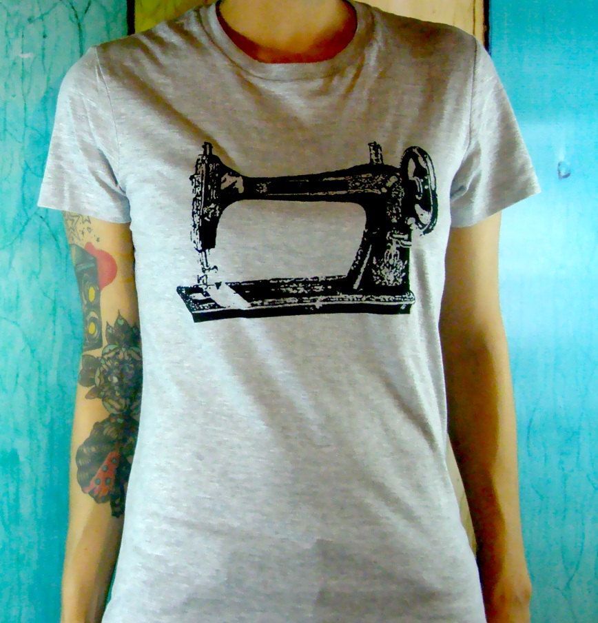 Items Similar To Sewing Machine Shirt Screen Shirt - SewingCode