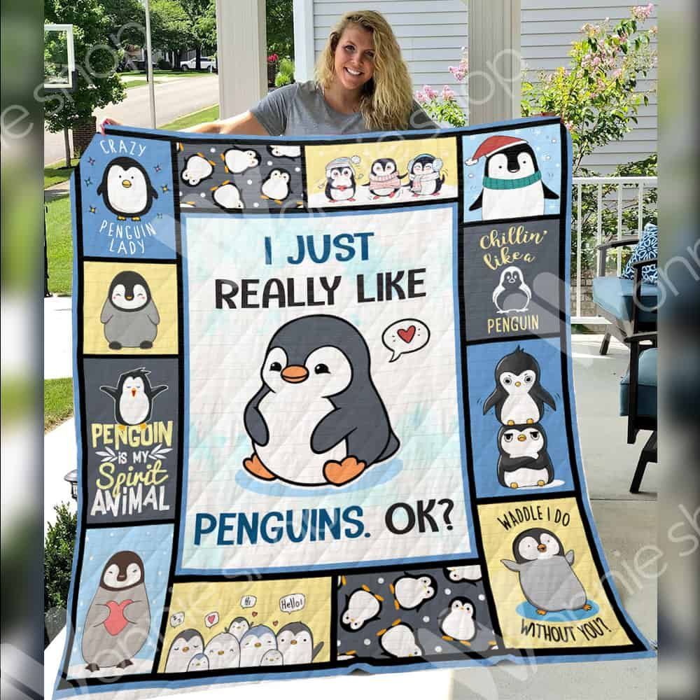 Penguin Jfj11213 3D Customized Quilt Camli2707