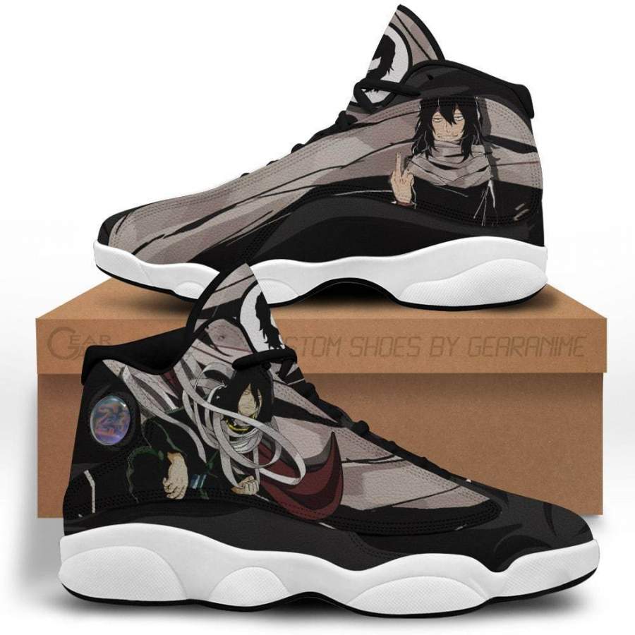 Shouta Aizawa Jordan 13 Shoes My Hero Academia Anime Sneakers