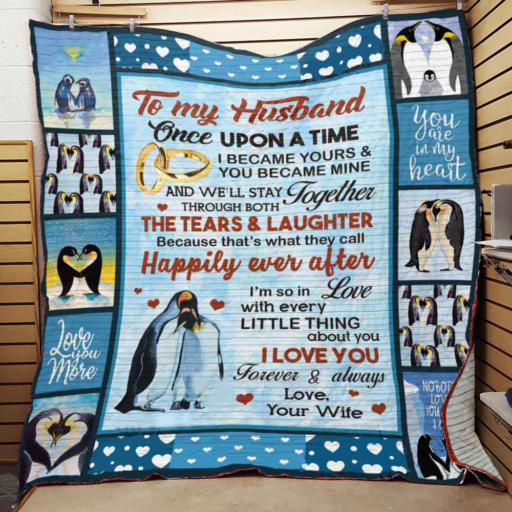 Mp1510 – Penguin – To My Husband – Quilt