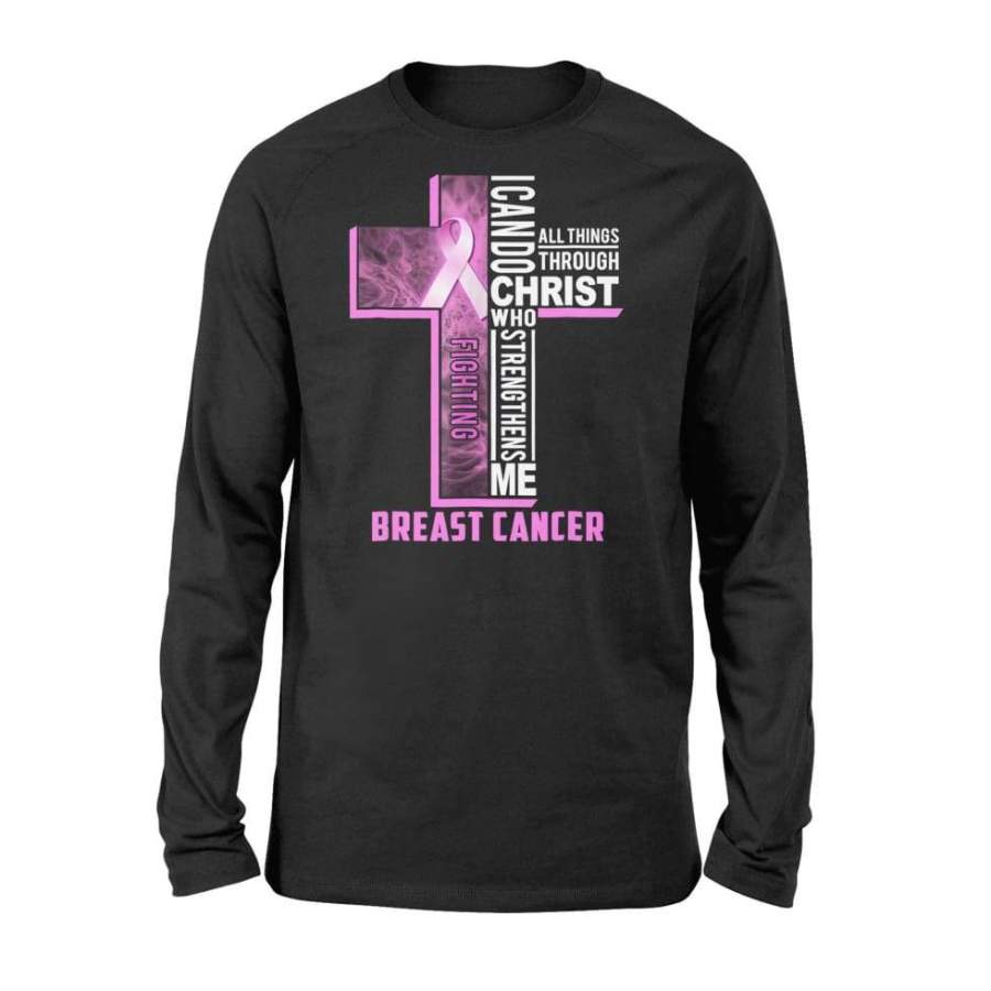 Breast Cancer Warrior Shirt Breast Cancer Shirt Shirt For Men Women – Standard Long Sleeve