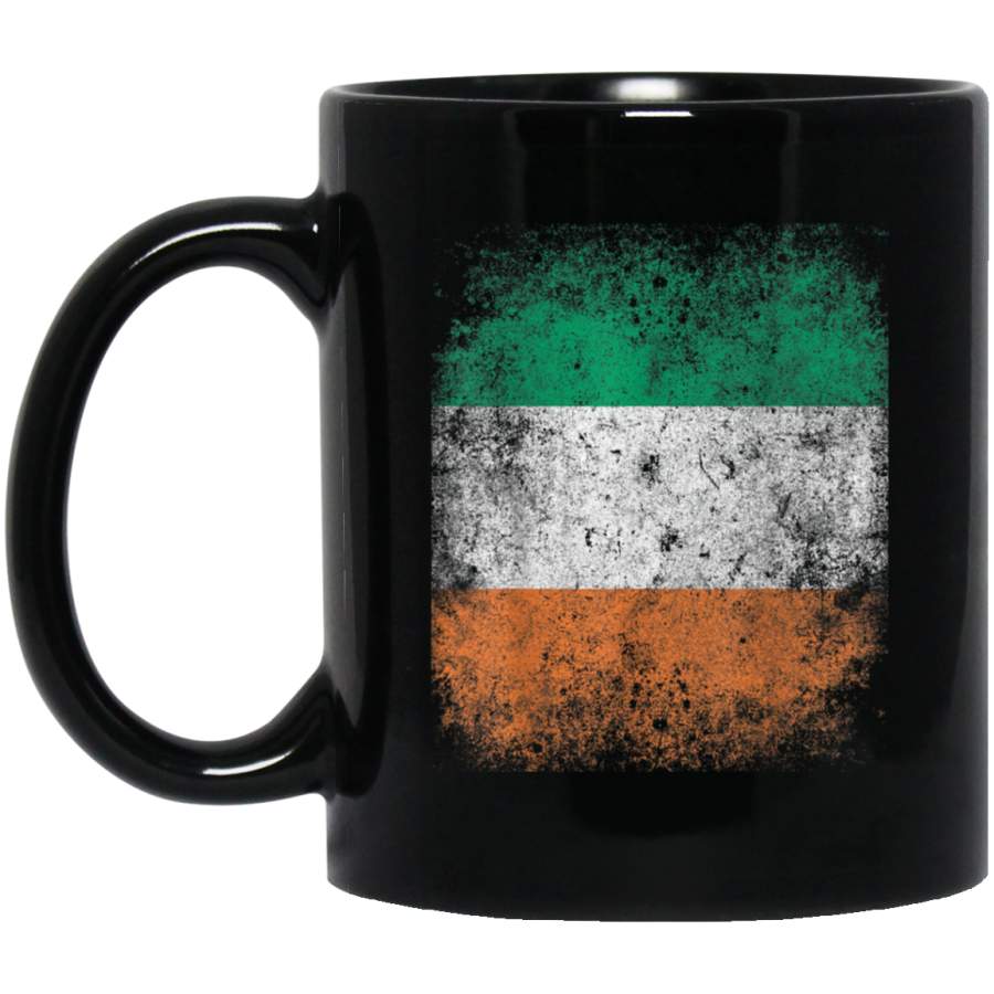 Ireland Flag Vintage Distressed Grunge Mug