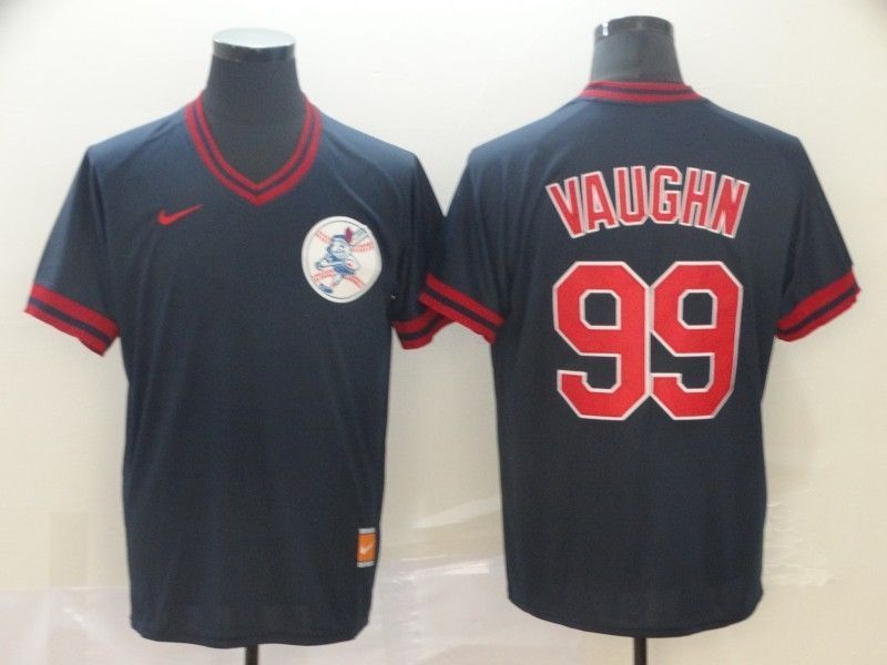 Andrew Vaughn #99 2020 MLB Dark Blue Jersey