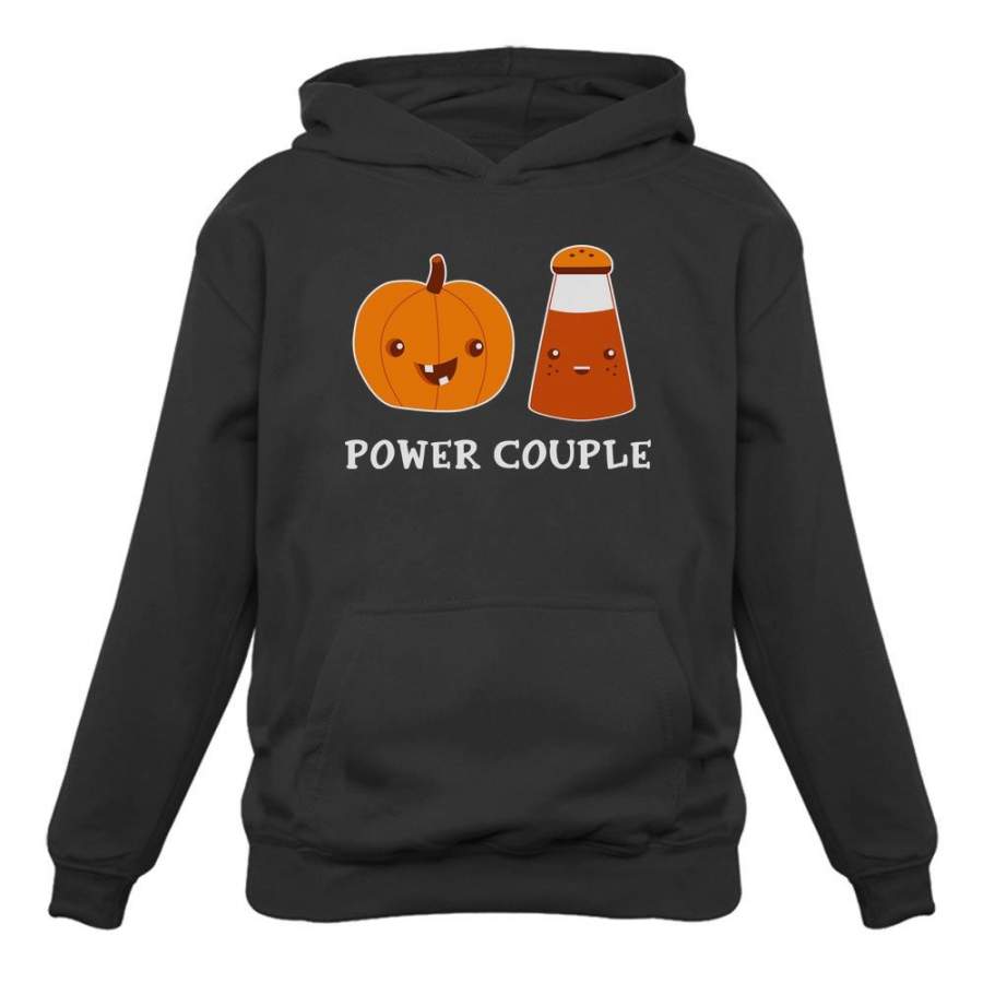 Pumpkin Spice Power Couple Hoodie