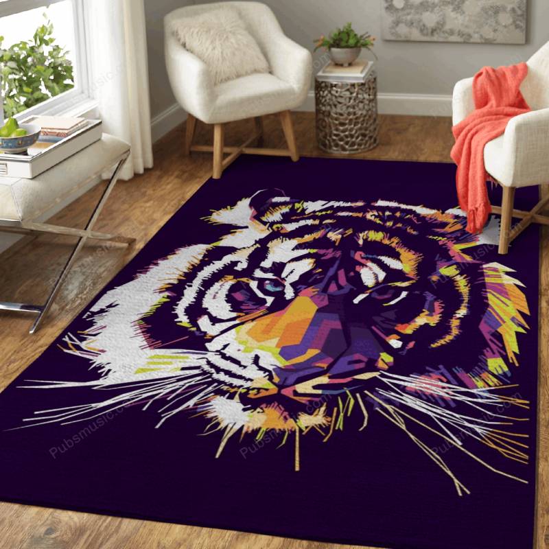 tiger on wpap style – Animals Rug Mats – Carpet