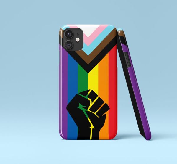 Progress Lgbt Pride Flag Phone Case | Black Lives Matter Phone Case | Iphone 7 8 X Xr Xs Max 11 Pro Se | Samsung Galaxy S8 S9 S10 S20 Plus | Lgbt