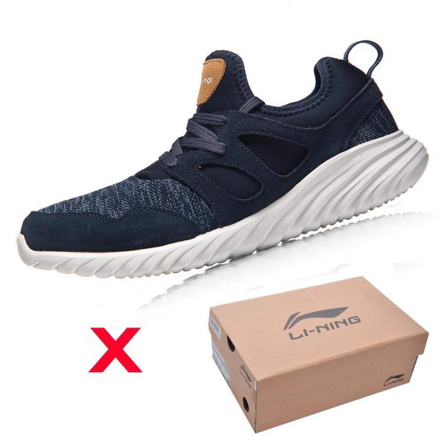 Li-Ning Men Edge Walking Shoes Leisure Light Weight Breathable LiNing Sports Shoes Sneakers AGCM057 YXB083