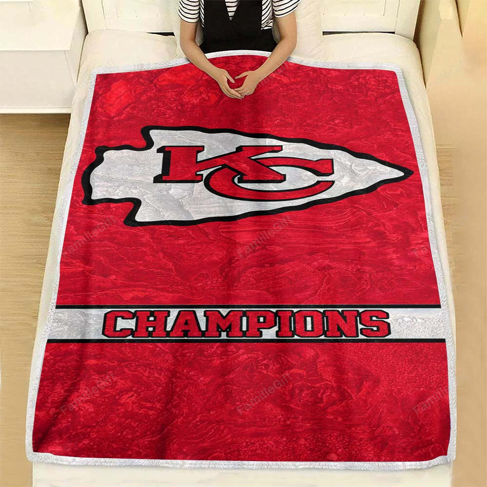 Kansas City Fleece Blanket – Champions Soft Blanket, Warm Blanket