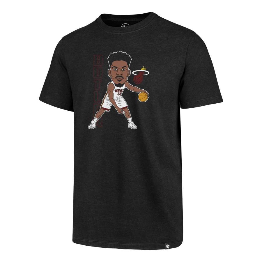 Miami Heat Jimmy Butler Bobble Head '47 Club T-Shirt 3D All Over Print