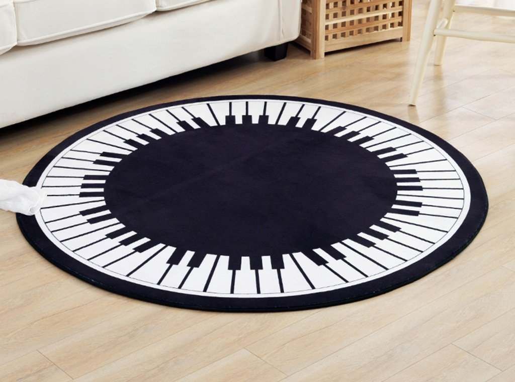 Piano GE4751 Round Rug  CYSI2907