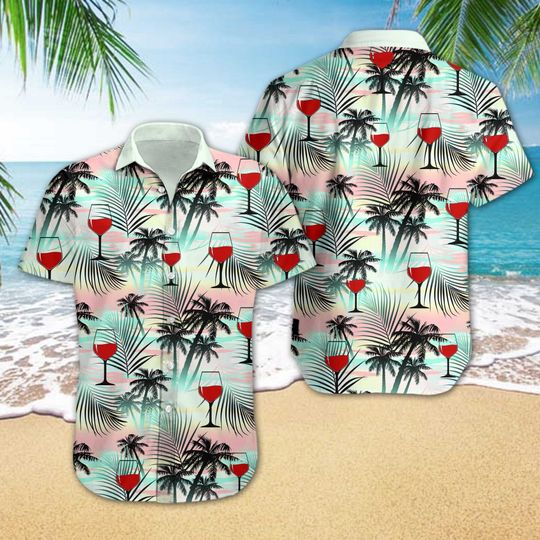 Red Wine Hawaii Shirt For Men Women Adult Ha23599