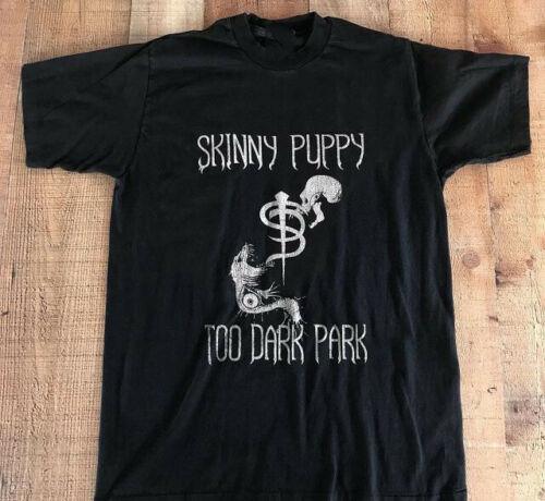 Vintage 1980s Skinny Puppy Too Dark Park Tour T Shirt Reprint Size S To4XL