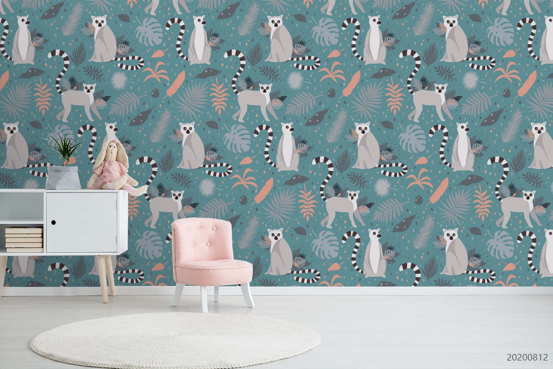 3D Hand Sketching Plant Animal Wall Mural Wallpaper Lxl 1097